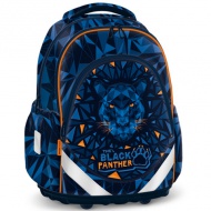 Ars Una: Black Panther anatomic M rucsac, ghiozdan