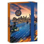 Ars Una: Cities - New York A5 mapă pentru caiete cu grosimea coloanei de 4cm