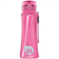 Ars Una: Culoare roz fără BPA sticlă 500ml