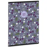 Ars Una: Lovely Bloom Bluebells extra capse caiet cu pătrățele A5