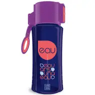 Ars Una: Mov și albastu fără BPA sticlă pentru apă 450ml