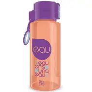 Ars Una: mov și portocaliu fără BPA sticlă pentru apă 650ml