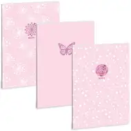 Ars Una: Soft Touch Pink Spring extra capse caiet cu pătrățele A4