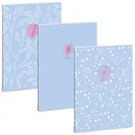 Ars Una: Soft Touch Skyblue Spring extra capse caiet simplu A4