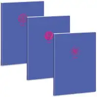 Ars Una: Soft Touch Violet Spring extra capse caiet cu puncte A4