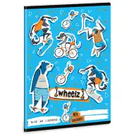 Ars Una: Wheelz caiet cu linii pentru clasa 2-a A5 16-32