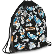 Ars Una: Wheelz pentru băieți sac de umăr, sport 32x42cm