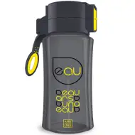 Autonomy sticlă pentru apă culoarea negru-gaben 450ml