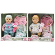 Baby Dream: Bebeluș cu jucărie de pluș în două variante diferite.