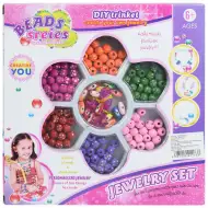 Beads Series: Set de bijuterii cu peste 100+ de margele colorate cu buline