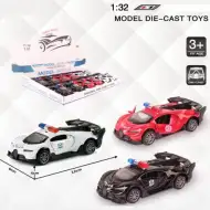 Bugatti de poliție auto model metal mai multe variante 1/32