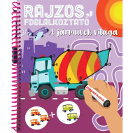 Caiet de activități cu desene - Lumea vehiculelor