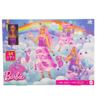 Calendar de Advent Barbie Dreamtopia cu 24 de surprize - Mattel