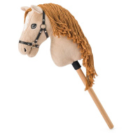 Calul de jucărie tip hobby Gracia, culoare bej - Woodyland