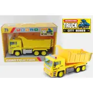 Camion model culoarea galbenă de 27cm