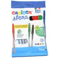 Carioca: Sfera pix colorat set 10 bucăți