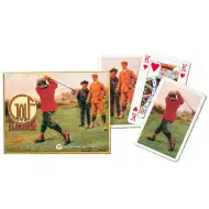 Cărţi de artă remi - Băieţi la golf 2x55 cărţi - Piatnik