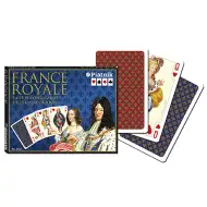 Cărţi de remi Lux - France Royale 2x55 cărţi - Piatnik
