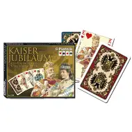 Cărţi de remi lux - Kaiser Jubilaum 2x55 cărţi - Piatnik