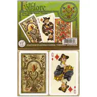 Cărți remi de lux - Folklore 2x55 lap - Piatnik