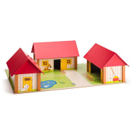 Casă de fermă din lemn cu mai multe clădiri și alte accesorii - Woodyland