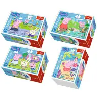 Cele mai bune zile al lui Peppa 54 bucăți mini puzzle 4 variante - Trefl