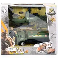 Combat Force 9 set de joacă militar cu mașină mare