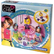 Crazy Chic My Charm set de făcut medalioane - Clementoni