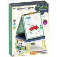 Culoarea verde față-verso tablă desen set 31 bucăți