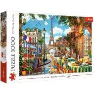 Dimineața la Paris 1000 bucăți puzzle - Trefl