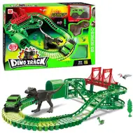 Dino pistă de aventură cu mașină și accesorii