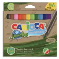 Eco Family Jumbo 12 bucăți set marker colorat - Carioca