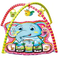 Elefant baby covor de joacă cu animale de pluș 72x65x47cm