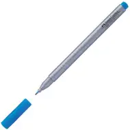 Faber-Castell: Grip Finepen 0,4mm albastru deschis
