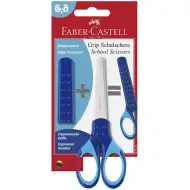 Faber-Castell: Grip foarfecă albastră