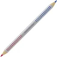 Faber-Castell: Grip Junior creion culoarea roşu-albastru