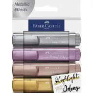 Faber-Castell: Metal textliner set 1546 4 bucăți set