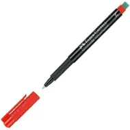 Faber-Castell: Multimark marker cu alcool M1 roşu