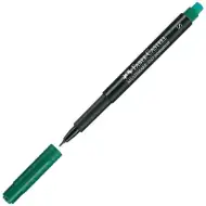 Faber-Castell: Multimark marker cu alcool S 0,4mm verde