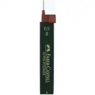 Faber-Castell: Super Polymer mină 0,5mm 12 bucăţi B