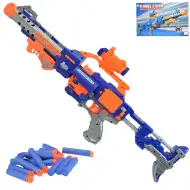 Flames Storm: Armă electric gigant cu lumină, magazie rotativă și cartușe 73cm