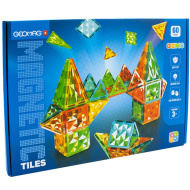 Geomag Magnetic Tiles Gems joc de construcție magnetic cu 60 de piese