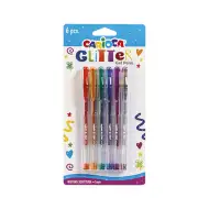 Glitter pix cu gel 6 bucăți set - Carioca