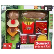 Gourmet hamburger set de alimente