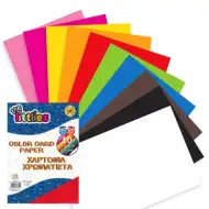 Hârtie carton cu 10 culori 35x25cm