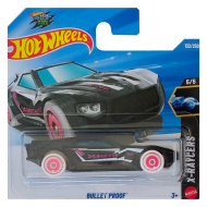 Hot Wheels: Bullet Proof mașinuță neagră 1/64 - Mattel