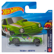 Hot Wheels: Chevy Chevette ’76 mașinuță verde 1/64 - Mattel