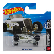 Hot Wheels: Ford Lo Boy ’33 mașinuță albă 1/64 - Mattel