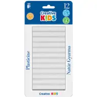 ICO: Creative kids plastilină natur 12 bucăți set 165g