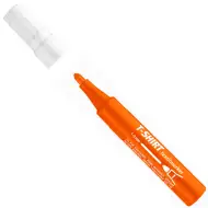 ICO: Marker pentru textil de culoare portocaliu 